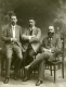 Братья Хрущовы — Константин Григорьевич (справа) и Александр Григорьевич (слева) с Андреем Ивановичем Шингарёвым (в центре).